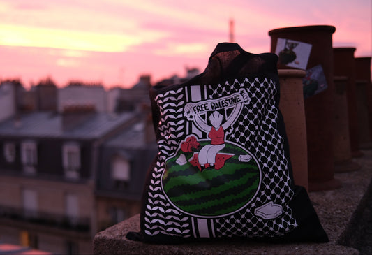 Collab' Génération Jul 👽 X Pastèque Ta Ville 🍉✊ - for Gaza Boxing Women